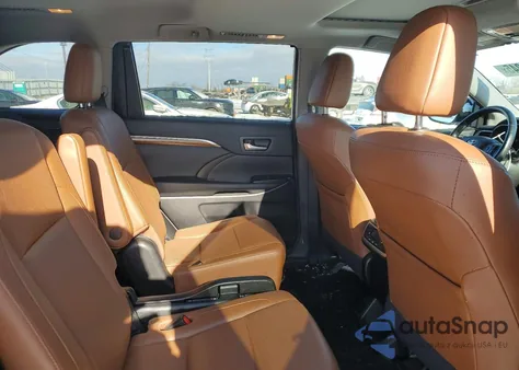 2017 Toyota Highlander Limited из США, поврежденный, VIN 5TDDZRFH3HS445995